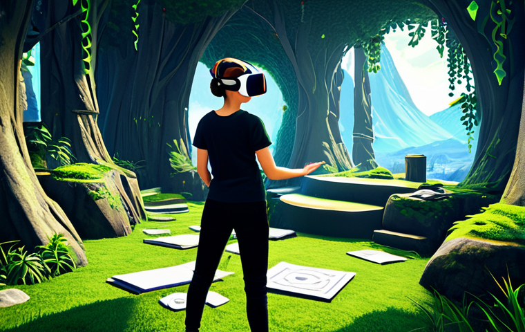 역메타버스 서비스의 콘텐츠 제작 도구 - Virtual Marketplace Creator**
"A young entrepreneur, fully clothed in smart casual attire, proudly ... 역메타버스 서비스의 콘텐츠 제작 도구 - Virtual Marketplace Creator**
"A young entrepreneur, fully clothed in smart casual attire, proudly ...