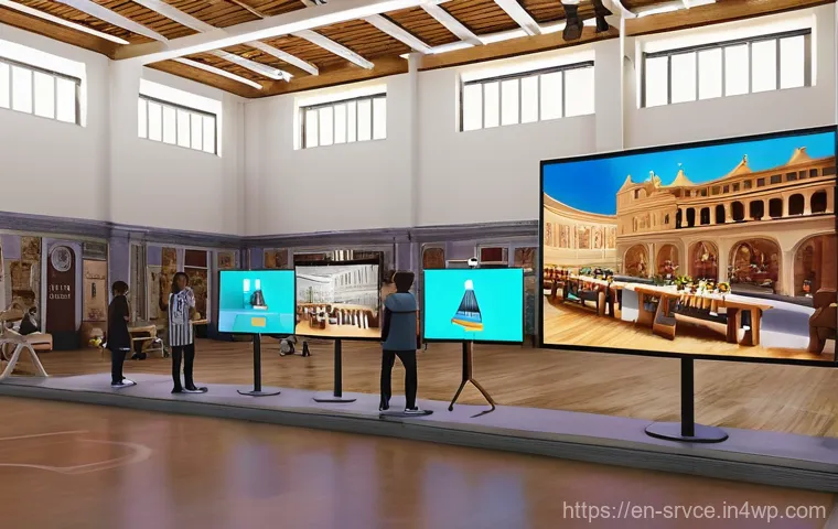 역메타버스 활용한 교육 서비스 개발 - **Prompt 1: Augmented Reality Biology Dissection**
"A modern, well-lit high school biology class... 역메타버스 활용한 교육 서비스 개발 - **Prompt 1: Augmented Reality Biology Dissection**
"A modern, well-lit high school biology class...