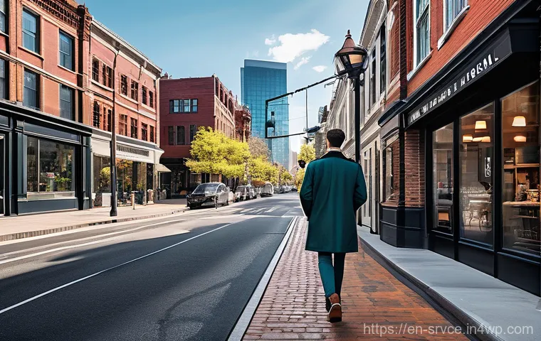 역메타버스 서비스의 장단점 - **Prompt 1: Urban Navigation with Seamless AR Integration**
"A stylish young professional, weari...